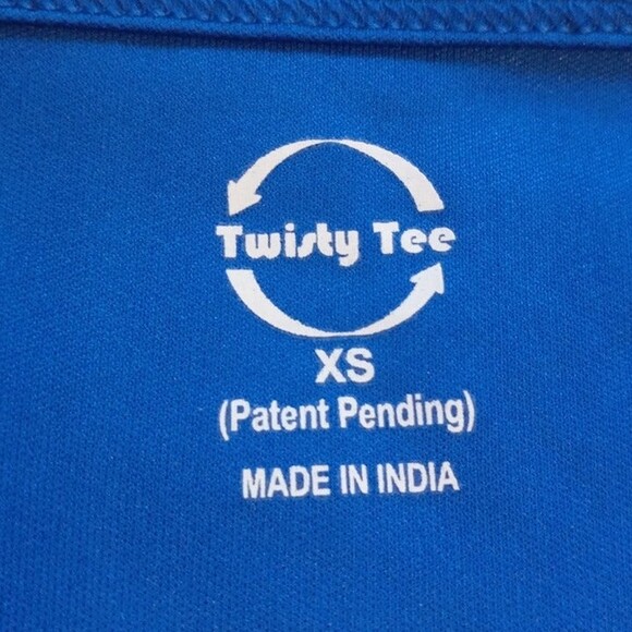 Twisty Tee Blue Embroidered Bottle Opening Tank -X-Small -Gag Gift -BBQ-NEW - Picture 4 of 5
